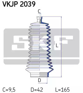 Фото VKJP2039 Комплект пыльника SKF {forloop.counter}}